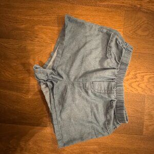 Girls Rare Editions Chambray Shorts Size 6X | Blue Elastic Waist Summer Shorts